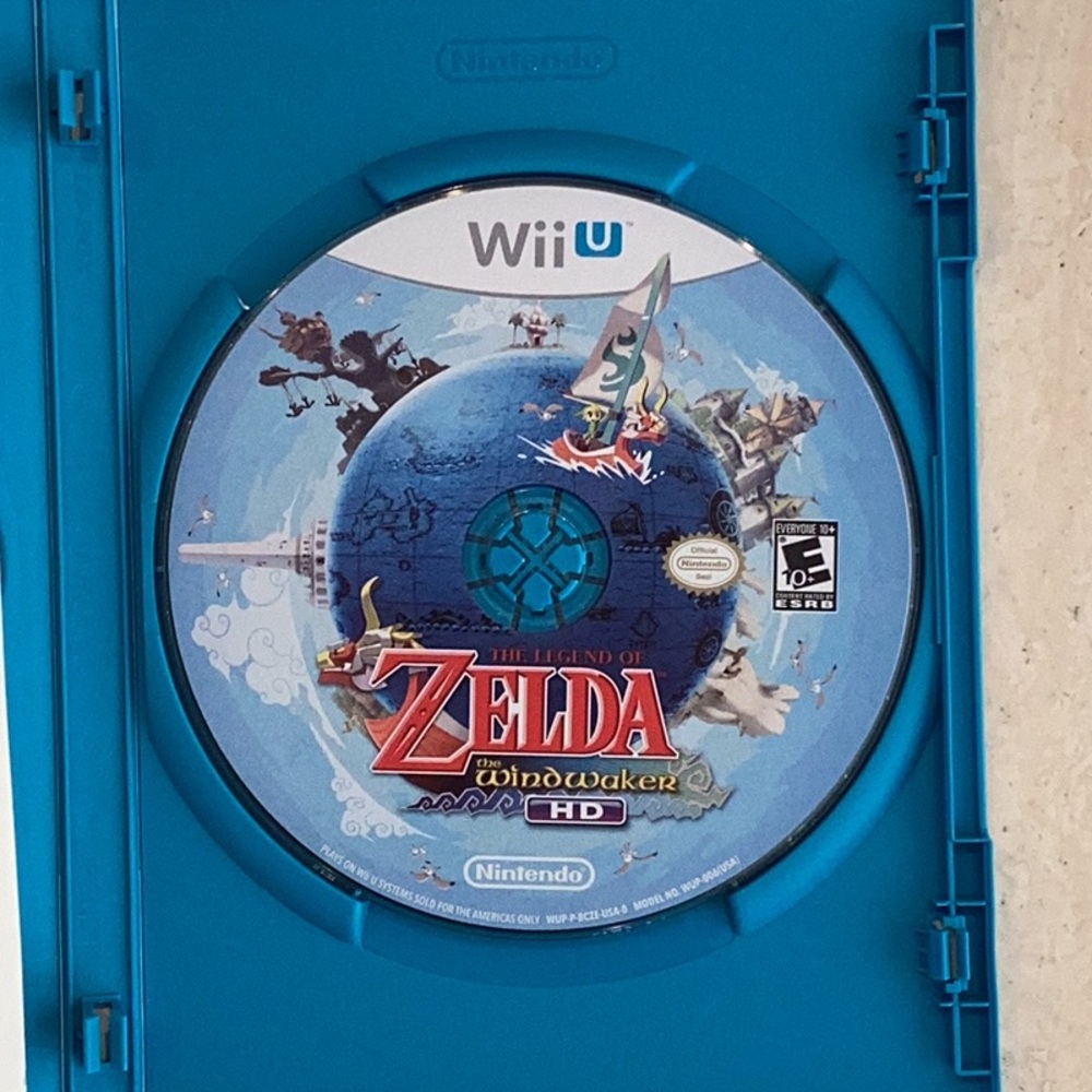 The Legend Of Zelda Wind Waker HD Wii U Game Nintendo Selects - Picture 5 of 7